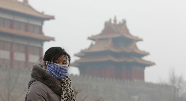 Bắc Kinh cấm xe ra đường vì ô nhiễm nặng 11