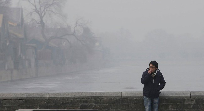 Bắc Kinh cấm xe ra đường vì ô nhiễm nặng 12