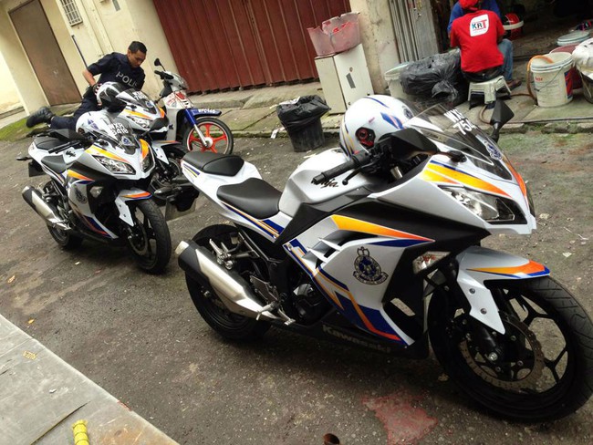 Đến lượt cảnh sát Malaysia "khoe" dàn môtô tuần tra mới 1