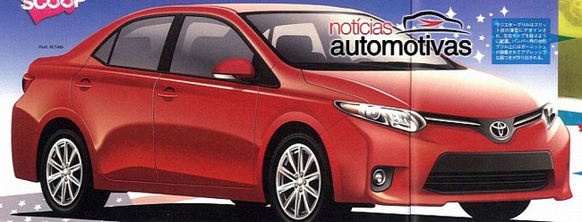 "Ảnh nóng" của Toyota Corolla 2014 1