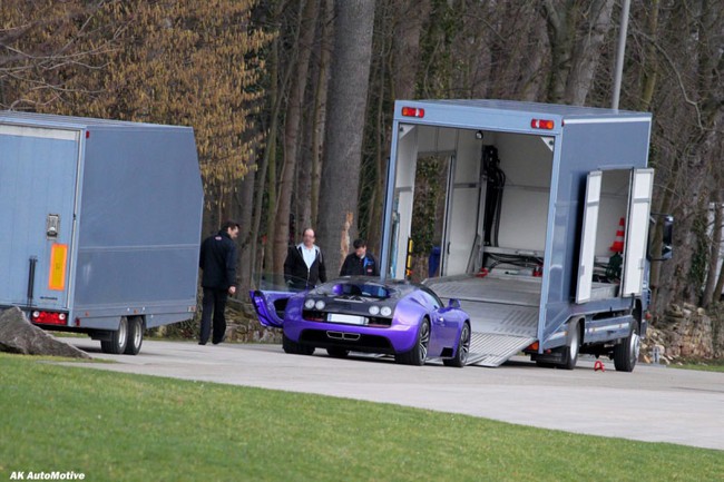 Bắt gặp Bugatti Veyron SuperSport tại đại bản doanh 1