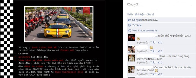 Rộ tin đồn hành trình Car & Passion diễn ra 2 tháng/lần 3