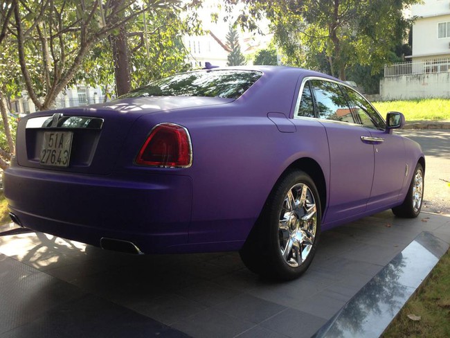 Cường "Đô-la" bọc Rolls-Royce Ghost theo phong cách Trung Đông 4