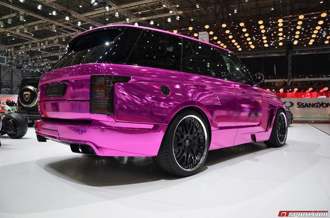 Range Rover mạ chrome hồng - Món quà 8/3 cho phái đẹp 2