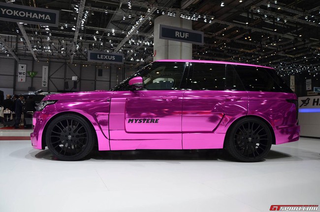 Range Rover mạ chrome hồng - Món quà 8/3 cho phái đẹp 3