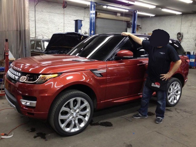 Range Rover Sport 2014 bất ngờ bị rò rỉ "ảnh sống" 1