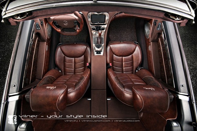 Khoang nội thất "trưởng giả" trên Mercedes-Benz SL 1