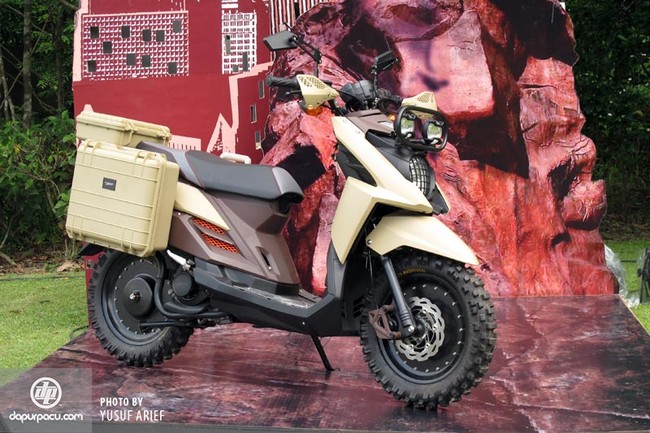Yamaha X-Ride - Xe ga phong cách offroad 4