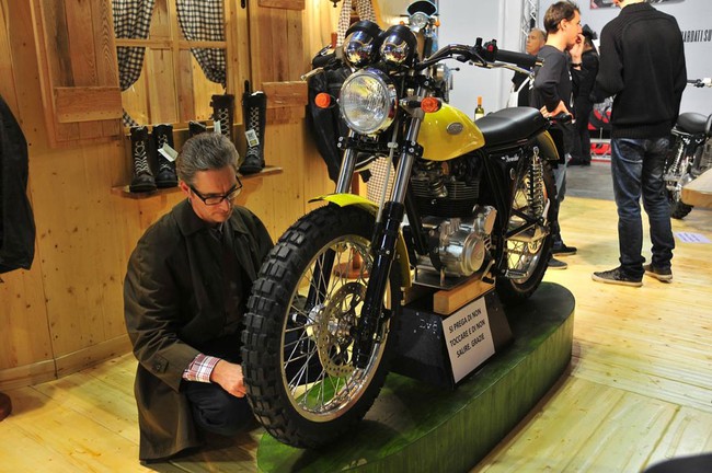 Borile B450 Scrambler - Tân binh làng môtô Ý 1