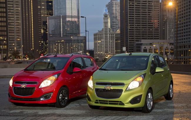 Chevrolet Spark 2014: Tiết kiệm nhiên liệu hơn 1