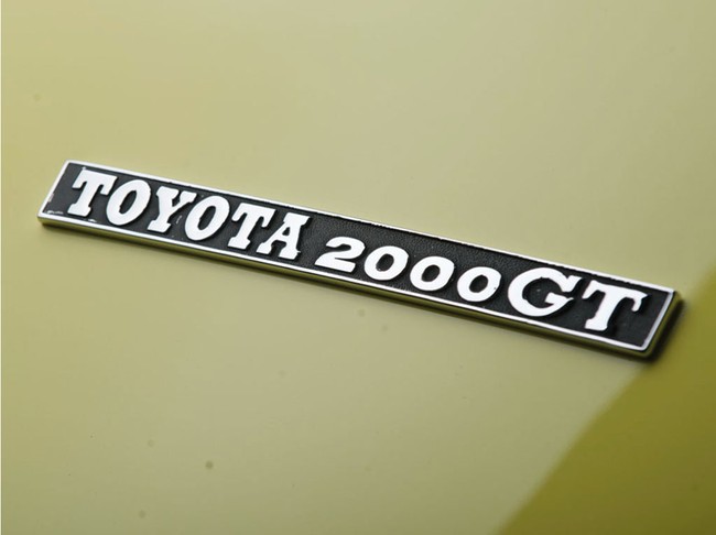 Toyota 2000GT - Xe châu Á đắt nhất từ trước đến nay 12