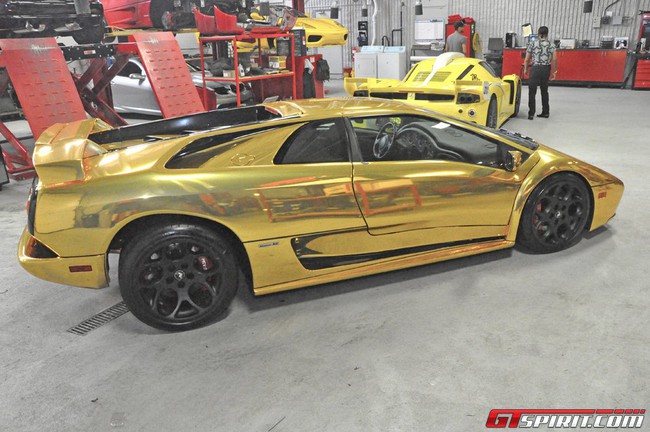 Lamborghini Diablo bọc vàng độc nhất vô nhị 5