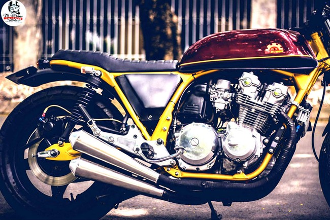Honda CB750F độ đầy phong cách của thợ Việt Nam 2