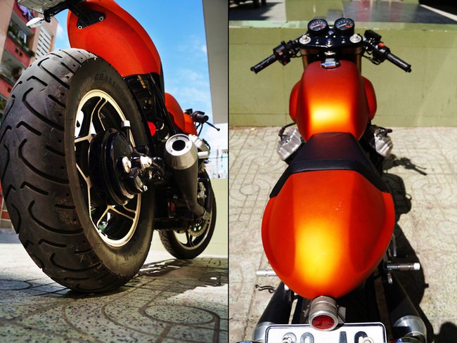 Honda độ phong cách Ducati của kỹ sư Việt Nam 9