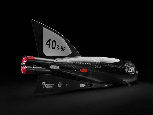 "Quả tên lửa" Triumph thử đạt vận tốc 643 km/h 2