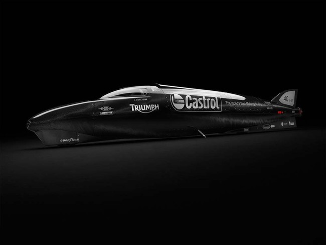 "Quả tên lửa" Triumph thử đạt vận tốc 643 km/h 3