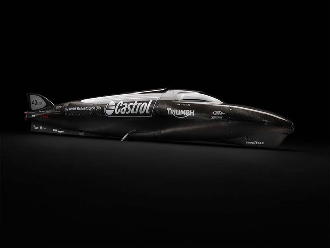 "Quả tên lửa" Triumph thử đạt vận tốc 643 km/h 7