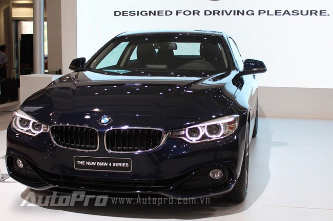 VMS 2013: Cận cảnh xe sang BMW 4-Series Coupe tại Việt Nam 3