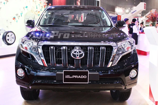 VMS 2013: "Soi" chi tiết SUV tiền tỷ Toyota Land Cruiser Prado 2014 1