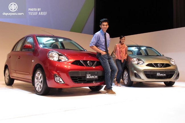  Nissan Marzo 2014 - Auto barato lanzado oficialmente en el Sudeste Asiático