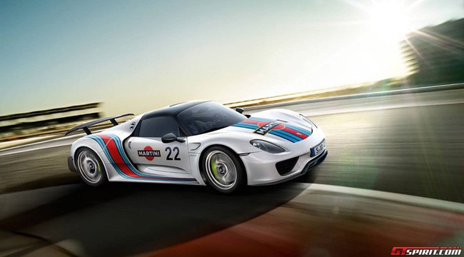 Siêu xe Porsche 918 Spyder phiên bản thường: Không có cửa 1