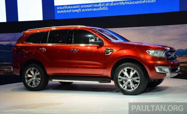 Ford Everest Concept ra mắt thị trường Đông Nam Á 2