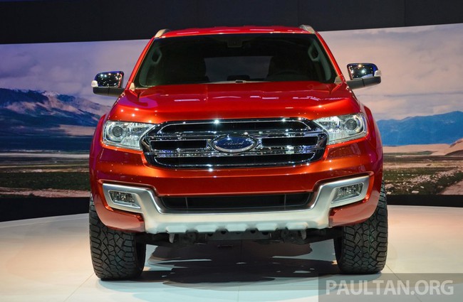 Ford Everest Concept ra mắt thị trường Đông Nam Á 1