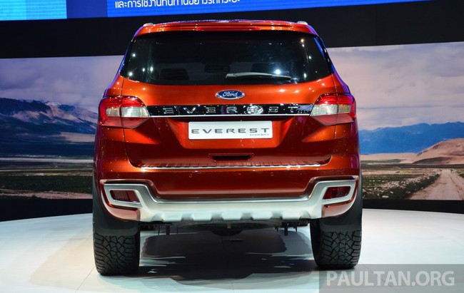 Ford Everest Concept ra mắt thị trường Đông Nam Á 5