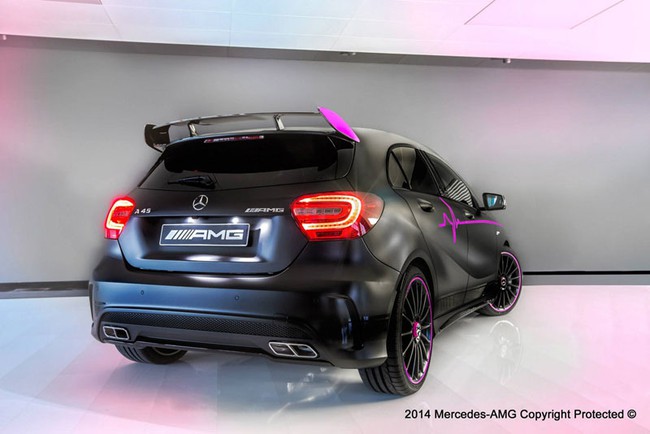 Mercedes-Benz A45 AMG Erika - "Điệp vụ báo hồng" 2