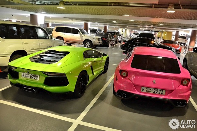 Cặp đôi siêu xe "tắc kè hoa" tại thiên đường Dubai 9