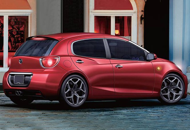 Mazda2 phiên bản cao cấp mới sẽ cạnh tranh với Mini Cooper 1