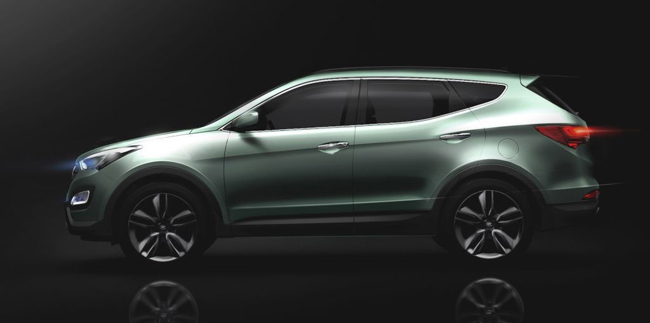 Hyundai Santa Fe thế hệ mới bất ngờ "lộ mặt" 1