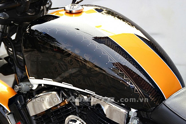 Một Honda Shadow 1100 kh&aacute;c lạ đến từ Đ&ocirc;ng Nam &Aacute; 6