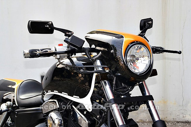 Một Honda Shadow 1100 kh&aacute;c lạ đến từ Đ&ocirc;ng Nam &Aacute; 5