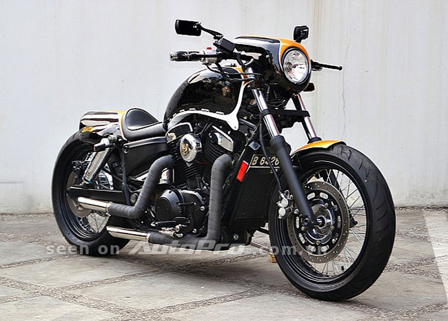 Một Honda Shadow 1100 kh&aacute;c lạ đến từ Đ&ocirc;ng Nam &Aacute; 2