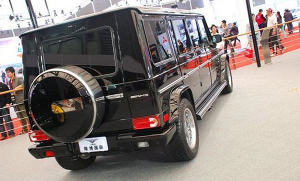 Xế lạ: Mercedes-Benz G55 AMG Limousine 1