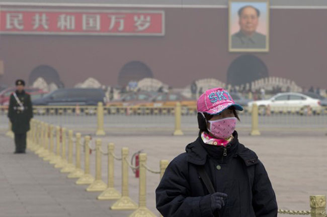 Bắc Kinh cấm xe ra đường vì ô nhiễm nặng 15