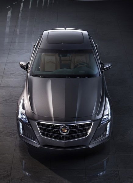 Cadillac CTS 2014 sẵn sàng chiến đấu với BMW 5-Series 6