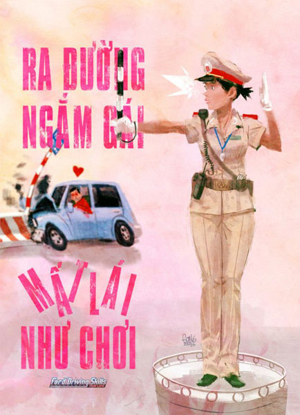 Cười và ngẫm với tranh biếm họa giao thông Việt Nam 2