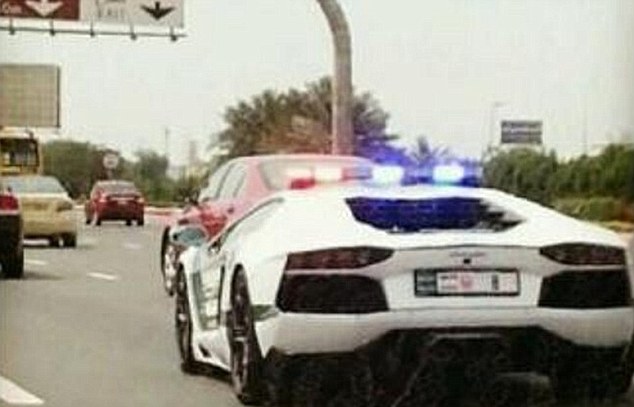 Lamborghini Aventador được dùng làm xe cảnh sát 4