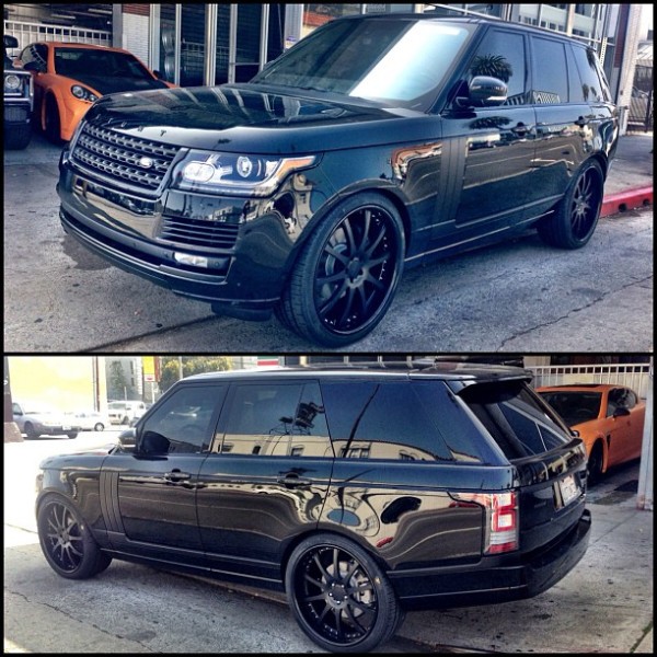 "Tiểu thư F1" tậu Range Rover 2013 đen bóng 1