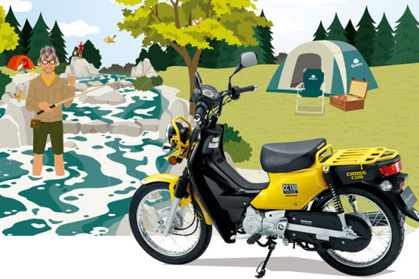 Honda Cub Cross đã có giá bán 5