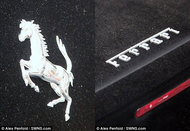 Ferrari 599 GTB Fiorano "nổi bần bật" với bộ cánh nhung đen 2