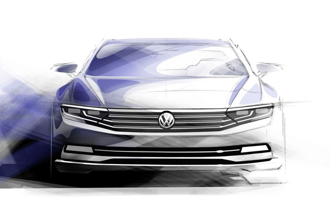 Volkswagen Passat thế hệ mới: Chưa ra mắt đã lộ thông tin 1