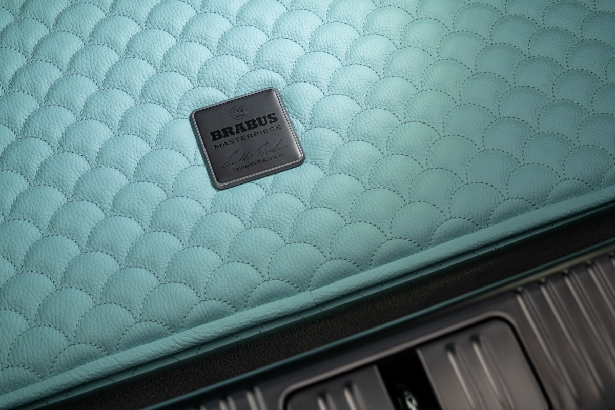 Chiêm ngưỡng Mercedes-Maybach S580 độ Brabus cực chất với sắc xanh ngọc - Ảnh 14.