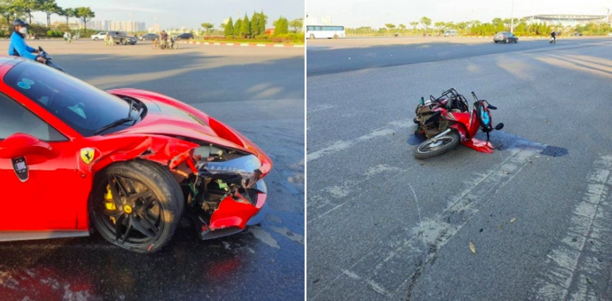 Vụ tai nạn siêu xe Ferrari tại Việt Nam: Xem lại video vụ tai nạn của chiếc siêu xe đắt tiền Ferrari tại Việt Nam và tìm hiểu lý do và hậu quả của vụ việc. Hãy học hỏi kinh nghiệm để tránh gặp phải các tai nạn giao thông.
