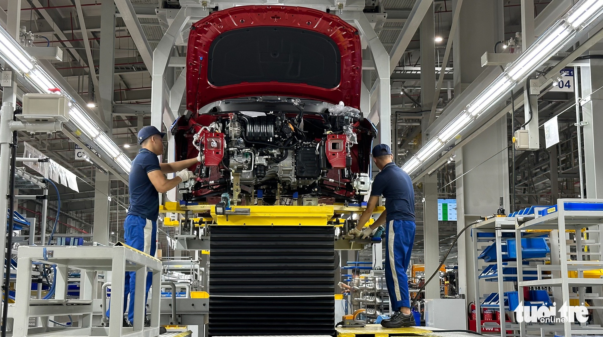 Bên trong nhà máy Hyundai Thành Công số 2: Xuất xưởng 11 xe/giờ, kỳ vọng hết khan xe - Ảnh 9. Bên trong nhà máy Hyundai Thành Công số 2: Xuất xưởng 11 xe/giờ, kỳ vọng hết khan xe - Ảnh 9.