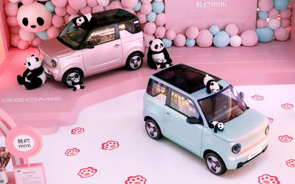 Khám phá xe điện Geely Panda Mini giá chưa tới 200 triệu đồng - Ảnh 2.