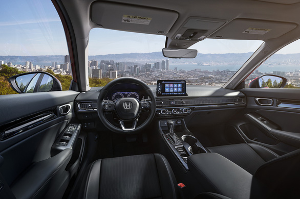 Honda CR-V 2023 lần đầu khoe ảnh nội thất chính thức: Nhiều điểm giống Civic - Ảnh 2.