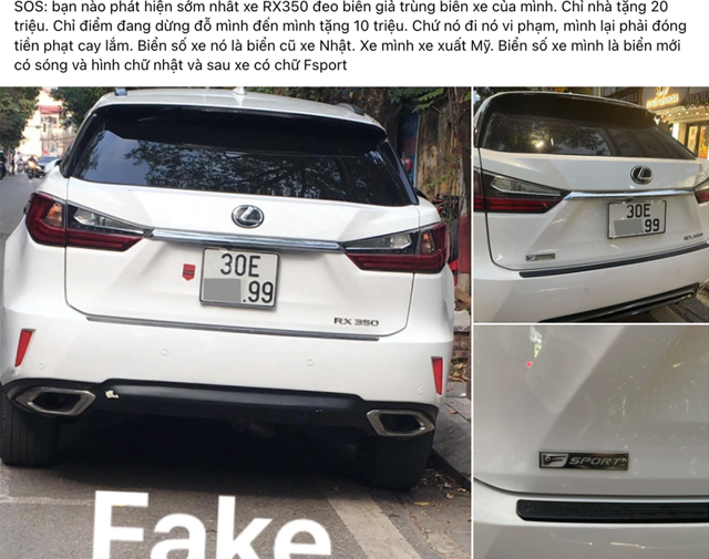 Luxury cars have the same number plates, how are owners of fake number plates handled?  - Photo 1.